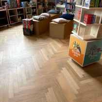 Parquet Chêne Massif Bâton Rompu Brut 10mm PR