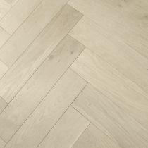 PARQUET CHÊNE MASSIF Bâtons rompus Brut 130mm de large