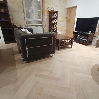 PARQUET CH�NE MASSIF B�tons rompus Brut 600mm de longueur