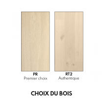 PARQUET CH&Ecirc;NE MASSIF Brut 10mm
