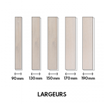 PARQUET CH&Ecirc;NE MASSIF Huil&eacute; Blanc C&eacute;rus&eacute;