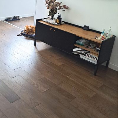Parquet Ch�ne Massif Huil� Havane 14mm x 130 RT2 (Botte de 1,248m2)