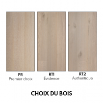 PARQUET CH&Ecirc;NE MASSIF Huil&eacute; Sable