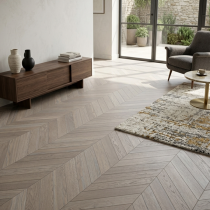 PARQUET CH&Ecirc;NE MASSIF Point de Hongrie - Huil&eacute; BELLE &Eacute;POQUE - 600mm longueur