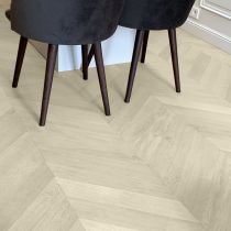 PARQUET CHÊNE MASSIF Point de Hongrie 90mm de large Brut