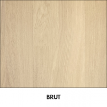 Parquet Ch&ecirc;ne Massif Point de Hongrie Brut - 600mm longueur