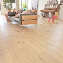 Parquet Ch&ecirc;ne Massif Verni Aspect Bois Brut 13mm x 125
