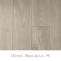 Parquet Chêne Massif Verni Blanc de Lin