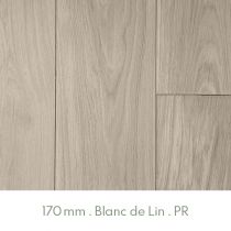 Parquet Chêne Massif Verni Blanc de Lin