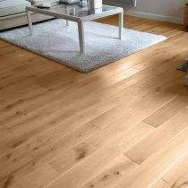 Parquet Chêne Massif Verni Naturel 14mm x 150 RT2 (Botte de 2,4m2)