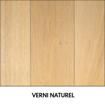 Parquet Ch&ecirc;ne Massif Verni Naturel