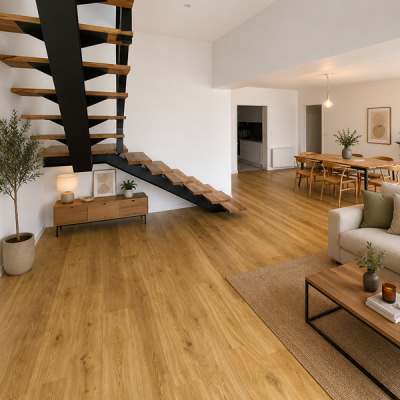 PARQUET CH�NE MASSIF Vieilli Century Huil� Naturel