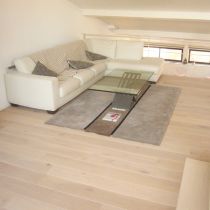 Parquet Contrecoll&eacute; Ch&ecirc;ne Vernis Bianca. EP 14mm, LARG. 190mm, RT1