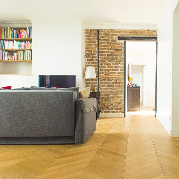 Parquet Point de Hongrie Ch�ne Massif