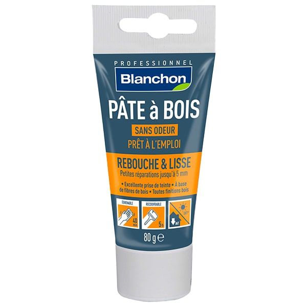 Pâte à Bois Chêne Foncé 80g Blanchon  achat, vente sur parquet-chene -massif.c