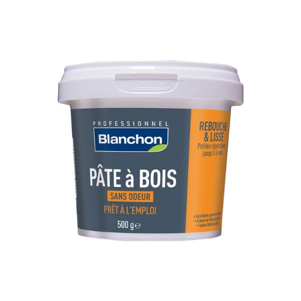 Pâte à Bois Pin 500g Blanchon  achat, vente sur parquet-chene-massif.c
