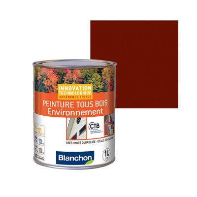 Peinture Tous Bois Environnement Rouge Basque Blanchon