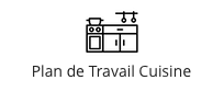 Plan de Travail Cuisine Bois sur mesure