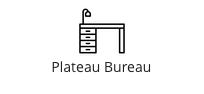Plateau Bureau Bois sur mesure