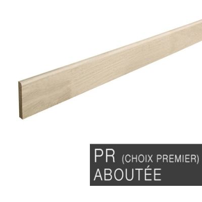 Plinthe Ch�ne Massif 2m de long brut ponc� Premier choix about�e