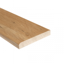 Plinthe Ch&ecirc;ne Massif Monolame Vernie Choix RT1