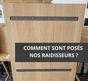 positionnement des raidisseurs