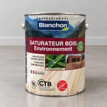 SATURATEUR BOIS ENVIRONNEMENT BIOSOURC&Eacute; BLANCHON BOIS FONCE- EMBALLAGE IMPARFAIT