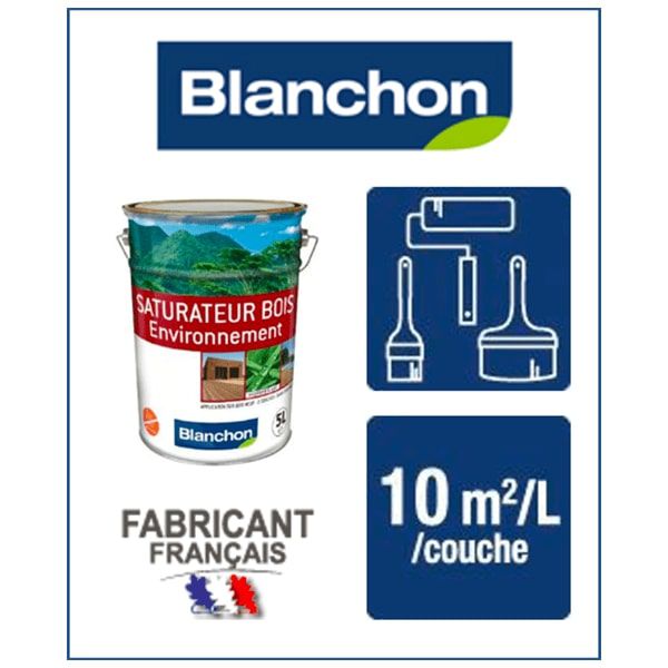 SATURATEUR AQUA ENVIRONNEMENT Couleur BOIS BRUT Volume 750ML