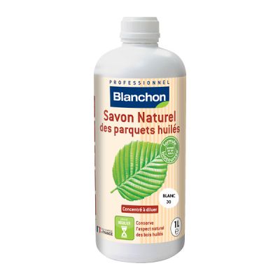 Savon naturel des parquets huil�s Blanchis Biosourc� Blanchon