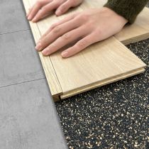 Seuil d\'arrêt Chêne Massif pour parquet 14mm