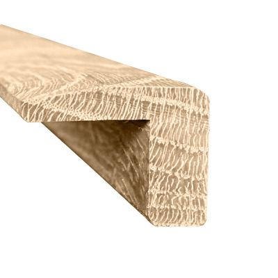 Seuil d\'arr�t Ch�ne Massif pour parquet 20mm
