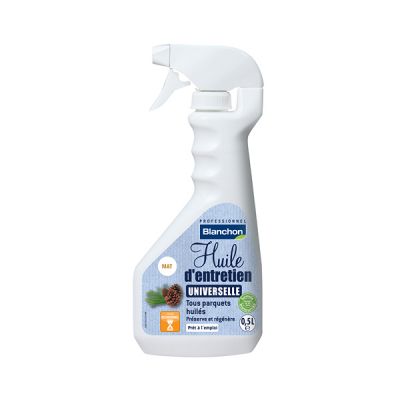Spray huile d\'entretien universelle parquet MAT Blanchon 500ml