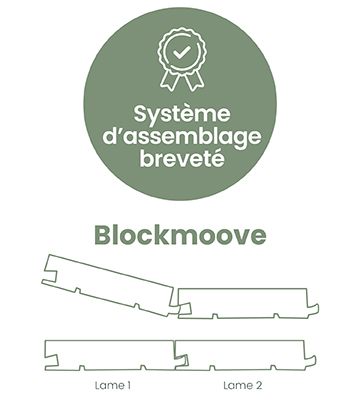 Syst�me brevet� Blockmoove