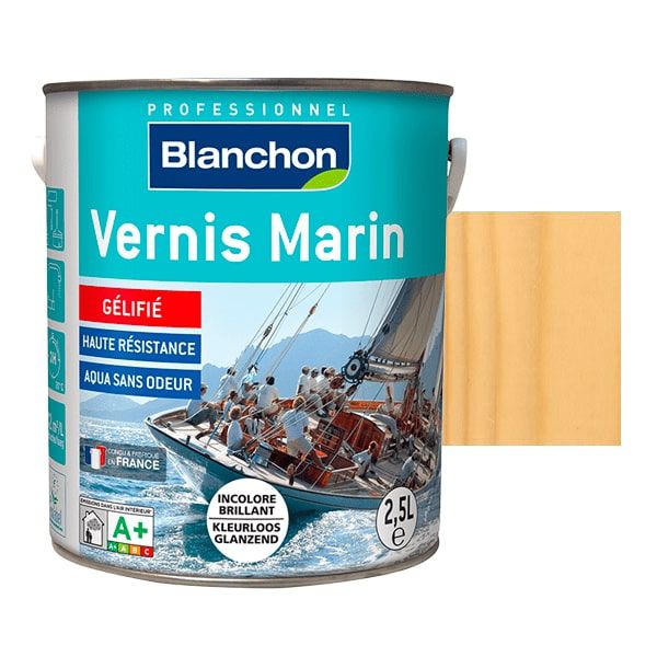 Vernis Marin Blanchon INCOLORE Brillant