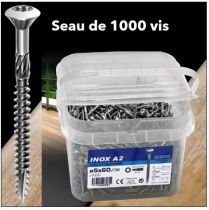 Vis Terrasse Bois A2 Inox x1000