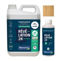 Vitrificateur 5L Parquet REVELATION-2K Biosourcé Satiné Blanchon