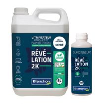 Vitrificateur Parquet REVELATION-2K Biosourcé Satiné Blanchon