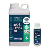 Vitrificateur Plan de Travail REVELATION-2K Biosourcé Effet Nature (Invisible) 1L Blanchon