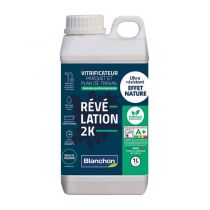 Vitrificateur Plan de Travail REVELATION-2K Biosourcé Effet Nature (Invisible) 1L Blanchon